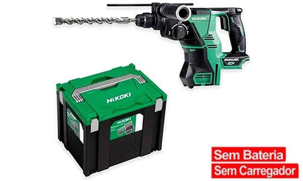 Martelo Combinado SDS Max 36V 3.0 J Hikoki DH36DPAW2Z