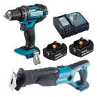 Serra Sabre DJR186Z + Berbequim 18V DHP482Z Makita DHP482PRO4