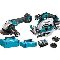 Serra Circular DHS680Z + Rebarbadora DGA504Z Makita DHP486PRO1