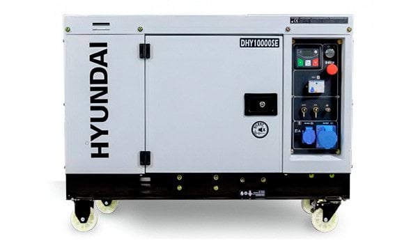 Gerador Diesel Silencioso 8 kVA Hyundai DHY10000SE
