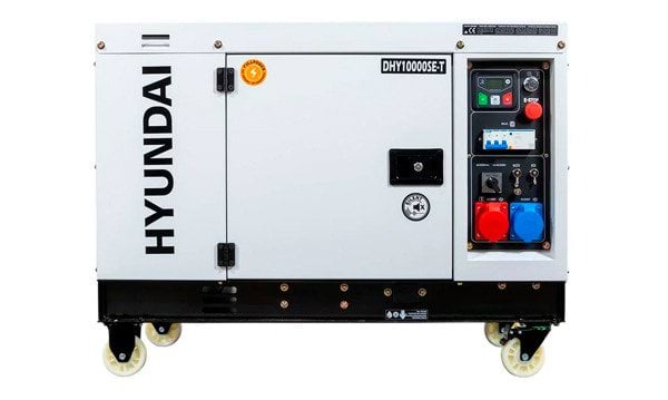 Gerador Diesel Silencioso 10.6 kVA Hyundai DHY10000SE-T