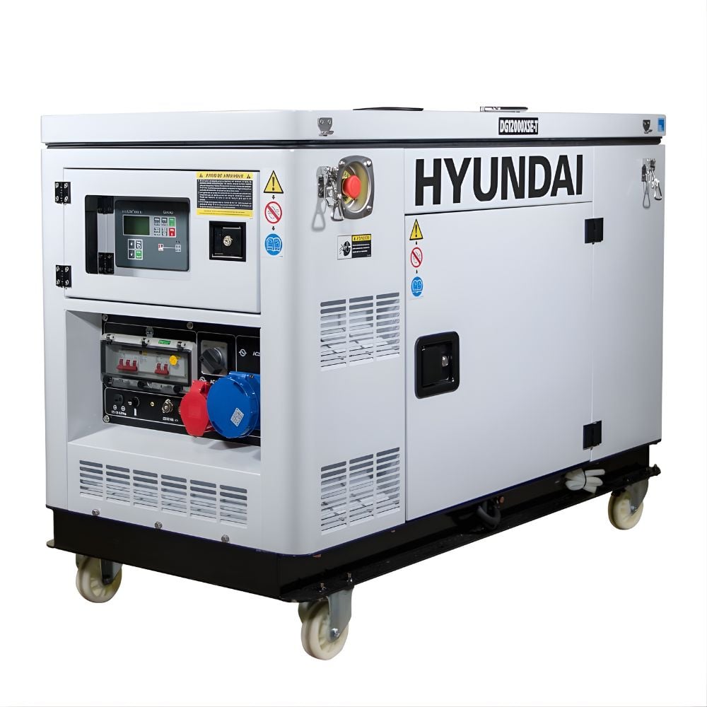 Gerador Diesel FULL POWER 11,4 kVA 3000 RPM Hyundai DHY12000XSE-T