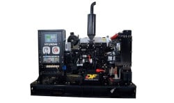 Gerador Trifásico a Diesel Aberto 60 kVA Hyundai DHY66KE (