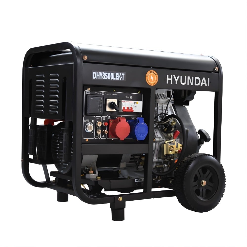 Gerador Diesel 7,5 kVA Hyundai DHY8500LEK-T