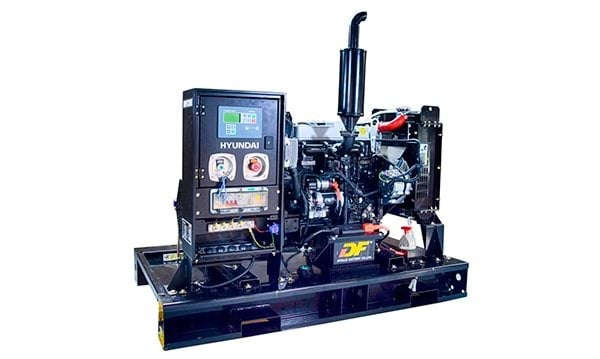 Gerador Trifásico a Diesel Aberto 77 kVA Hyundai DHY85KE