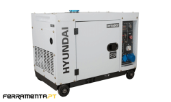 Gerador Diesel Silencioso 6.3Kw Hyundai DHY8600SE