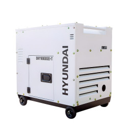 Gerador Diesel Inversor 6.5Kw 230/400V Hyundai DHY9000SEI-T
