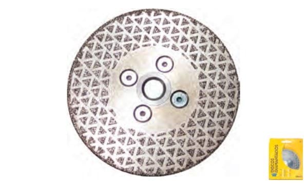 Disco Diamantado ElectroDepositado SMT102 115mm c/ flg M14 MacFer 092.0065