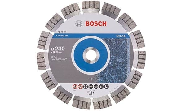Disco de corte diamante p/ Cerâmica 22,23x230mm Bosch 2608602645