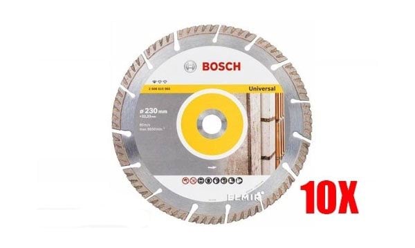 Disco de corte diamante Standard Universal 22,23x230 Bosch 2608615066
