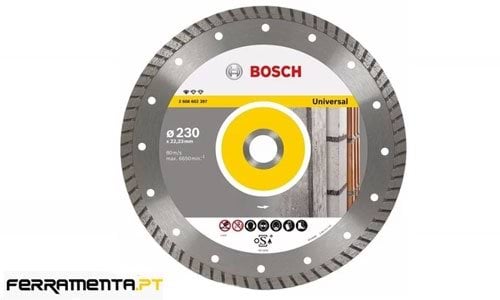 Disco de corte diamante Universal Turbo 230x22,23mm Bosch 2608602397