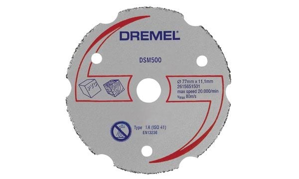 Disco de Corte Multifunções S500 Ø77mm Dremel 2615S500JA