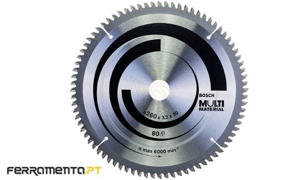 Disco de Corte Multimaterial 260x30mm Bosch 2608641204