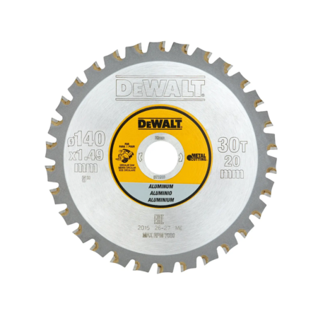 Disco de Corte P/ Alumínio 140mm 30D Dewalt DT1910-QZ