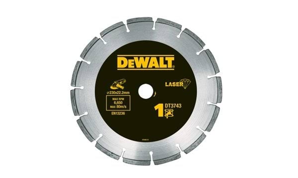 Disco De Corte Profissional De Diamante 230 x 22.2 x 2.4mm Dewalt DT3743-XJ