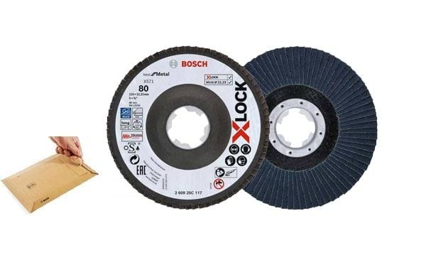 Disco de Lamelas X-LOCK 125MM GR80 Bosch 260925C117