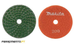 Disco de Polimento Diamantado Ø100mm Grão 200 Makita D-15609