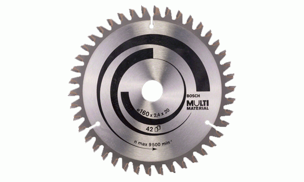 Disco de serra circular 160x20mm 42D Bosch 2608640503