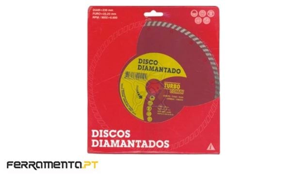 Disco diamantado turbo combo 230mm Macfer 092.0014