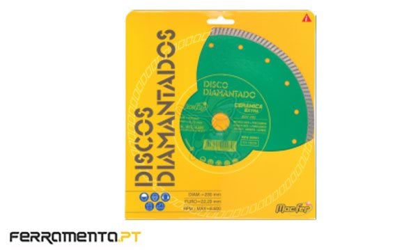 Disco diamantado cerâmica extra KCC103 230MM Macfer 092.0027