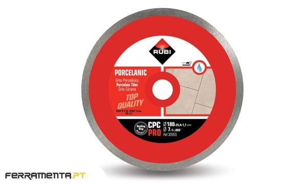 Disco diamante grés porcelânico CPC 200 pro Rubi 30956