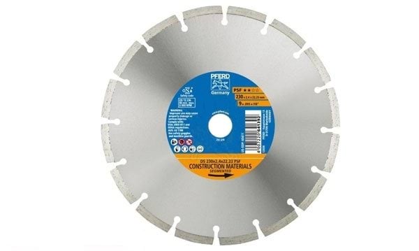 Disco Diamante Segmentado DS PSF 230mm Pferd 4007220641392