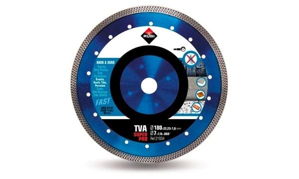 Disco Diamante TURBO VIPER-TVA 180mm Rubi 31934