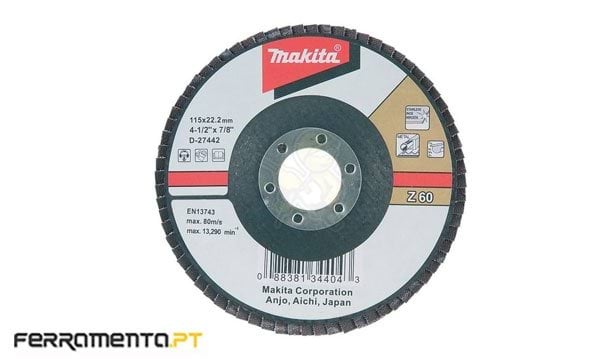 Disco Lamelado 180mm G40 Makita D-53827