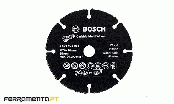 Disco multimaterial 10x76mm Bosch 2608623011