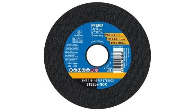 Disco PSF STEELOX 115x1.0mm Pferd 4007220560266