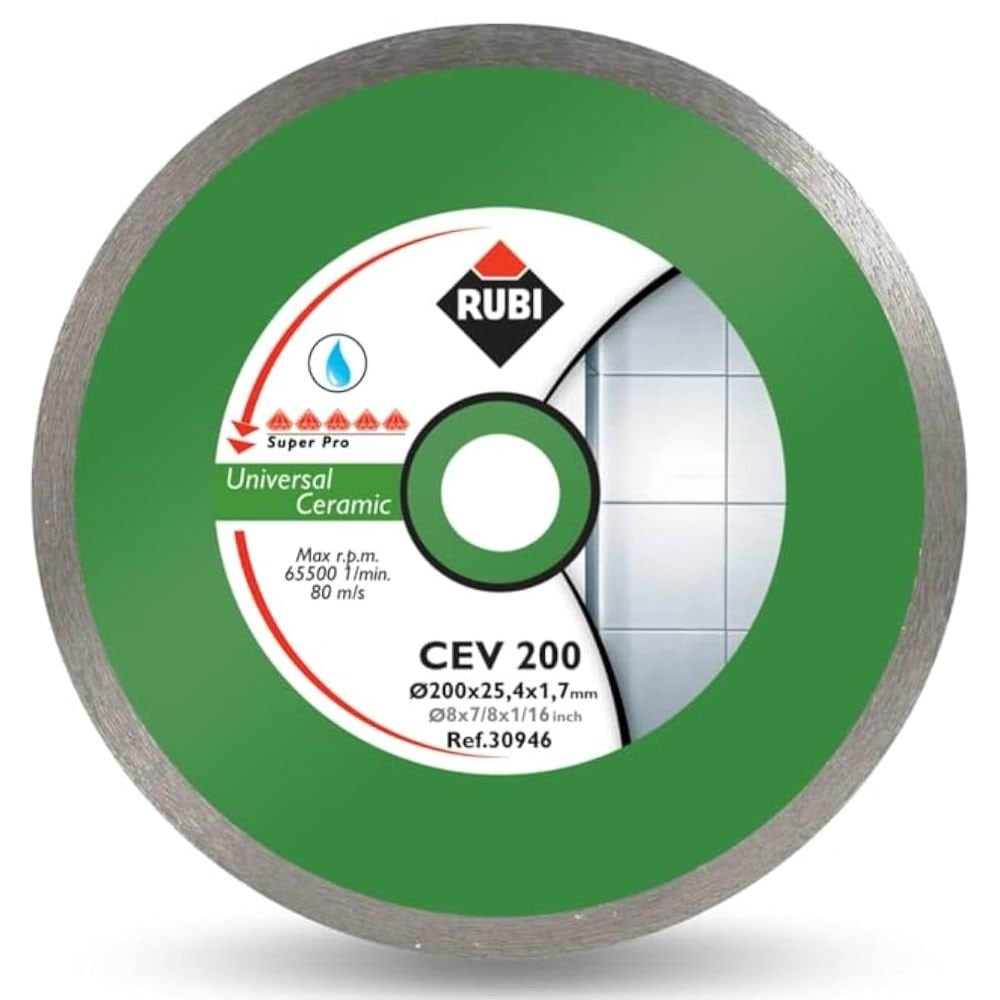 Disco de Corte Diamantado CEV 200 SuperPro Rubi 30946