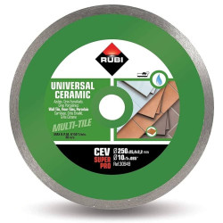 Disco de Corte Diamantado CEV 250 SuperPro Rubi 30949