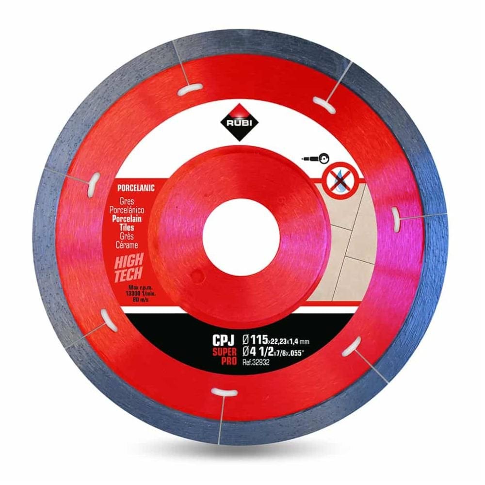 Disco de Corte Diamantado CPJ 115 SUPERPRO Rubi 32932