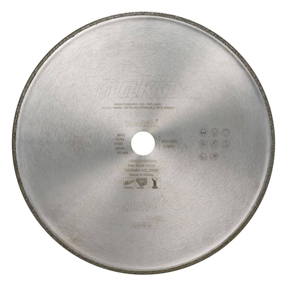 Disco de Diamante Comet Banda Eletrodepositada 250mm Makita B-13225