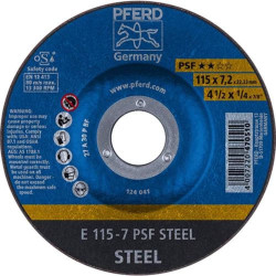 DISCO DESBASTAR E 115-7 A30 P PS FORTE PFERD4007220470510