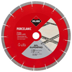 Disco Diamantado p/ Cerâmica SPL 250 EXT SUPERPRO Rubi 40910