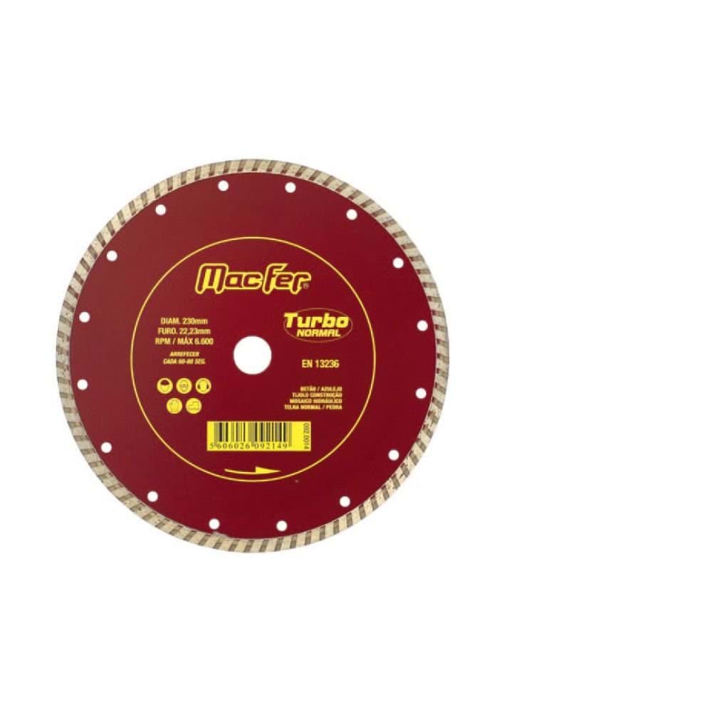 Disco diam. Turbo 180mm Macfer 092.0013