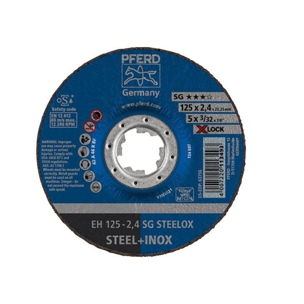 DISCO EH 125-2,4 SG STEELOX/X-LOCK PFERD 4007220113493