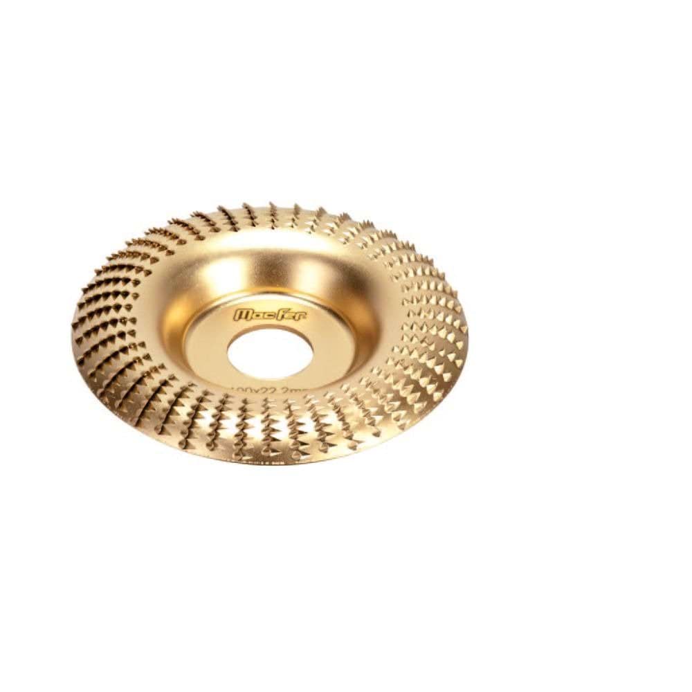 Disco p desbastar madeira curvo DDM-C 100mm 090.0068 Macfer 090.0068