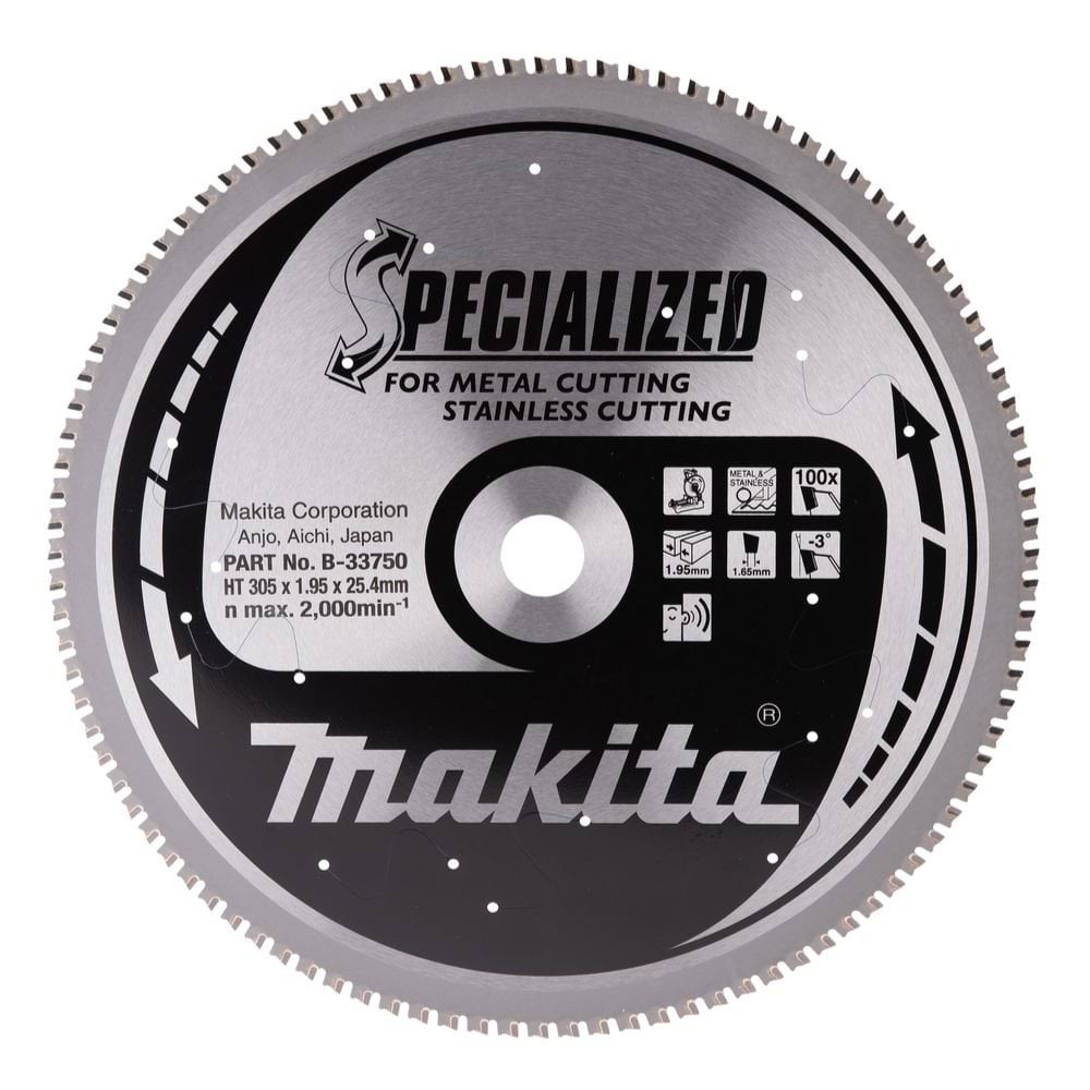 Disco para Serra Circular TCT 305X25.4mm 100T Makita B-33750