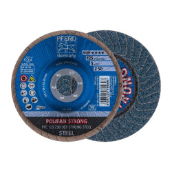 DISCO POLIFAN CONICO PFC 125 Z 50 SG STRONG/22,23 PFERD 4007220777893