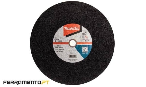 Discos Abrasivo de Corte de Metal 355mm 5UN Makita B-10665-5