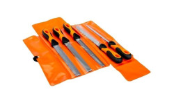 Conjunto de 5 Limas P/Mecânica 200mm Bahco 1-477-08-2-2