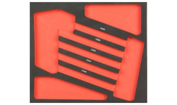 Módulo 5pcs chaves boca luneta 24-32mm Vazio Kroftools 8527V