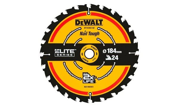 DeWalt Merchandiser RTS DT10302 x10 - Lâmina para Serra Circular Portátil ELITE 184mmX16mmX24T