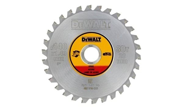 Disco Para Aço 140 x 20 mm Dewalt DT1923-QZ