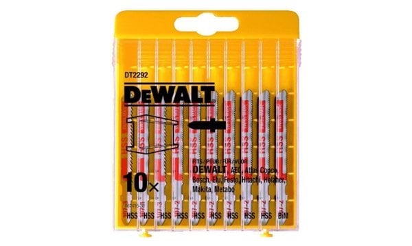 Kit 10 Lâminas Tico-Tico p/ Metal DeWalt DT2292-QZ