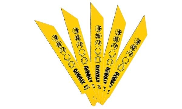 Lâminas De Serra de Recorte Bi-Metálica 152mm Dewalt DT2384-QZ