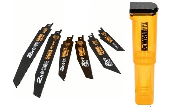 Jogo De 6 Lâminas De Serra Sabre 2x Dewalt DT2440L-QZ