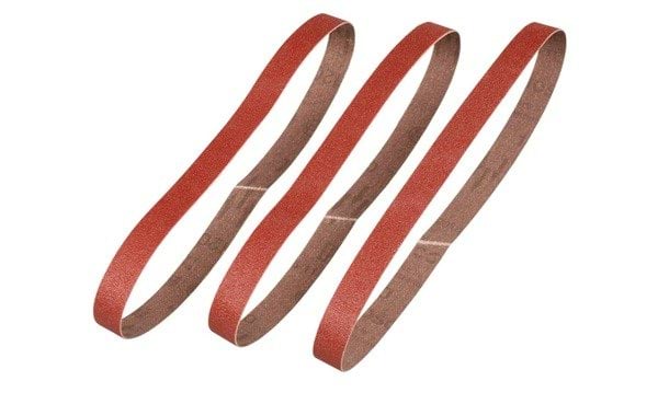 DeWalt Conjunto de 10 Cintas de Desbastar 13x455mm, Grão 40 (x4), Grão 80 (x4), Grão 120 (x2) para DCM200